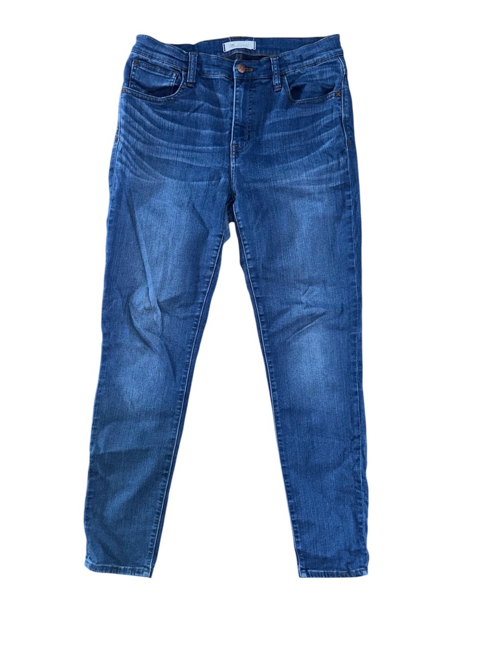 Madewell Women’s Dark Blue Slim Fit Jeans
